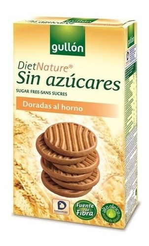 Galletas Doradas Horno Sin Azucar Gullon 330 Gr Diabeticos