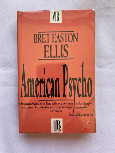 Psicópata Americano Bret Easton Ellis