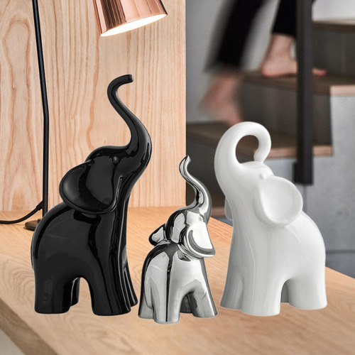 3 Piezas De Esculturas De Room Regalo Decoración Del Hogar