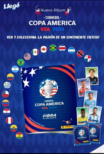 Barajitas Album Copa America Usa 2024
