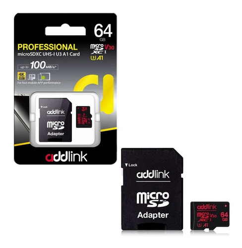 Memoria Micro Sd De 64gb Clase 10 