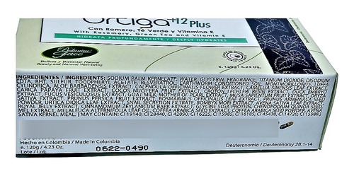 Jabon De Ortiga 120g - g a $38