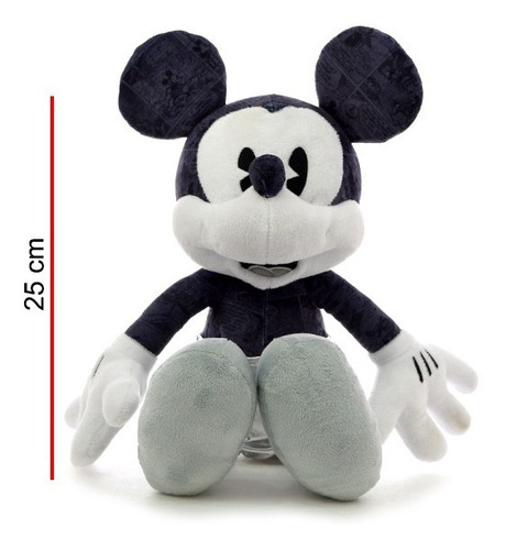 Imagen 5 de 7 de Peluche Mickey 100 Años 40cm- Orig. Phi Phi Toys