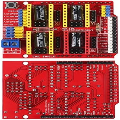Placa De Expansión De Grabador Aceirmc 3d Printer Cnc Shield