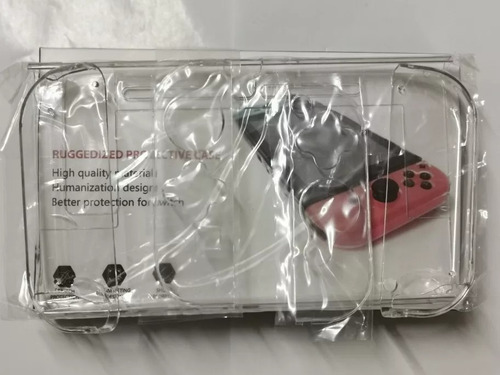 Mica Y Funda Carcasa Rígida Para Nintendo Switch