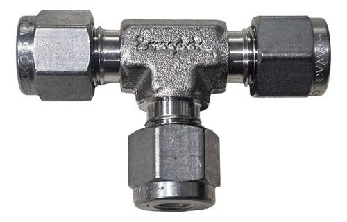 Unión Te De Acero Inoxidable 1/4 Od Ss-400-3 Swagelok (Usado)