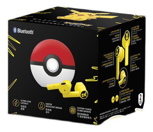 Auricular Bluetooth Inalámbrico Pokémon Pikachu