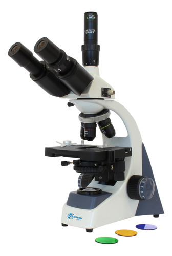 Microscopio Trinocular Optica Finita Planacromatico Bivolt