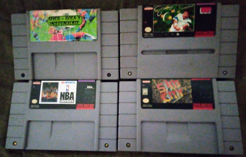 Juegos Originales De Super Nintendo!!!!