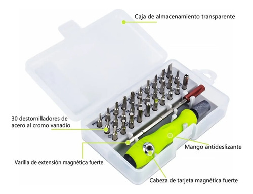 Juego Destornilladores De Precisión Set Precisión Screwriver