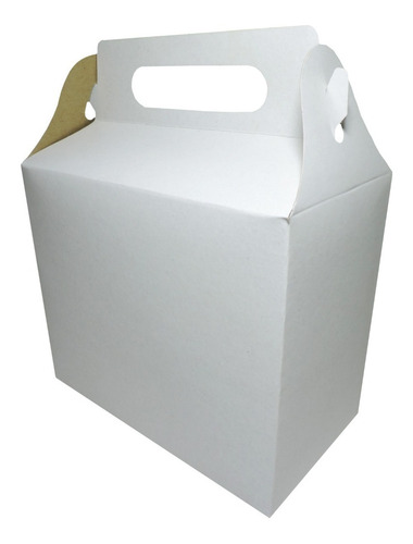 Cajita Feliz Cfz3 X 50u Packaging Blanco Madera