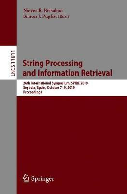 Libro String Processing And Information Retrieval : 26th ...