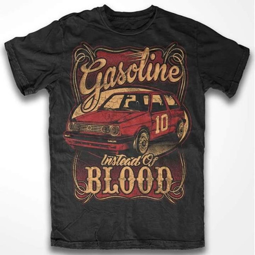 Playera Gasoline Instead Of Blood 2 