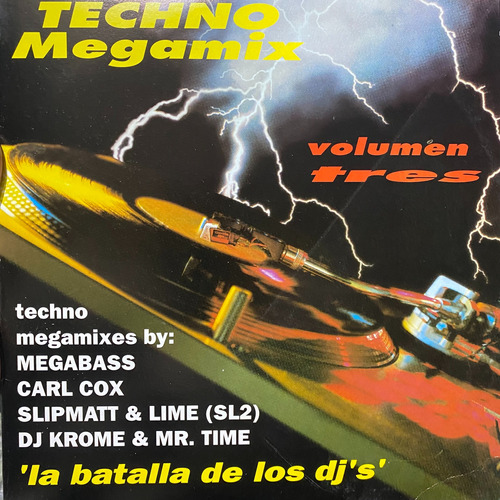 Hit The Decks Iii Techno Megamix (muchobeat) Dance 90s Vinyl