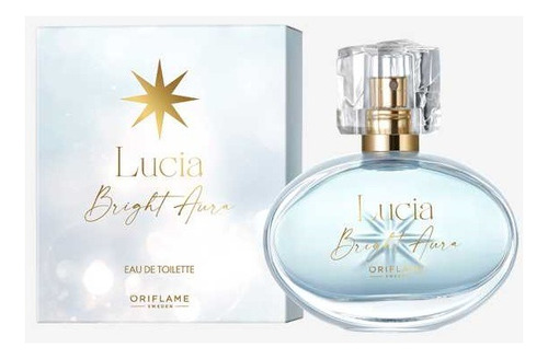 Lucia Brigth Aura Eau De Toilette Oriflame 50 Ml Original