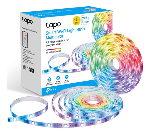 Tira Led Inteligente Tp-link Tapo, 100 Zonas De Color Rgb, S