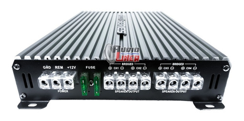 Imagen 2 de 3 de Amplificador 4 Canales Rock Series Rks-p110.4
