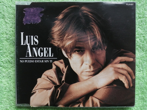 Eam Cd Maxi Single Luis Angel No Puedo Estar Sin Ti 1998 