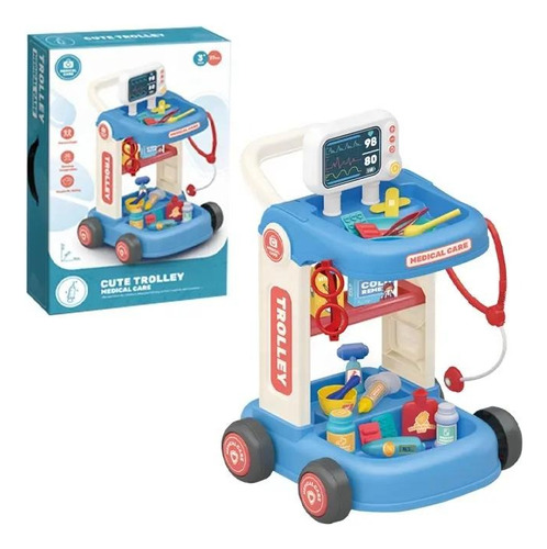 Carrito De Medico Para Niños - Juego De Doctor