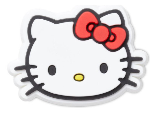 Jibbitz Hello Kitty Head Unico - Tamanho Un