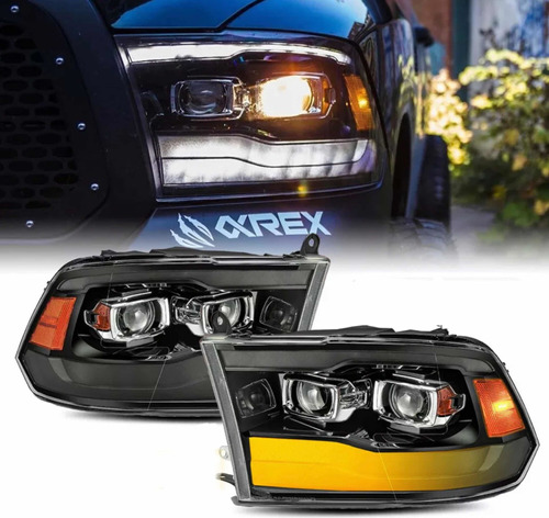 Par Faros Led Dodge Ram 2014 2015 2016 2017 2018 2019 Alpha