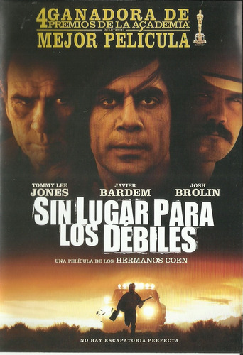 Sin Lugar Para Los Débiles | Dvd Película Usado 