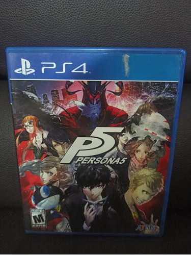 Persona 5 Juego De Ps4