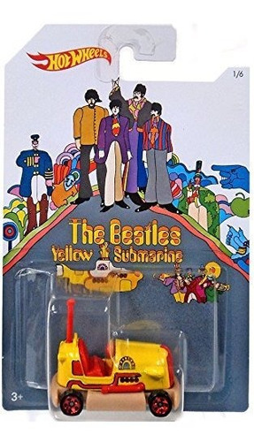 Hot Wheels 2016 The Beatles Coleccion Yellow Submarine Bump