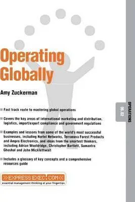 Libro Operating Globally - Amy Zuckerman