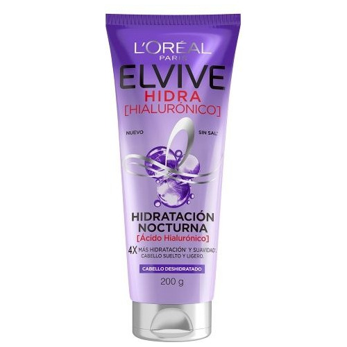 Elvive Hidra Hialurónico Hidratación Nocturna Para Cabello