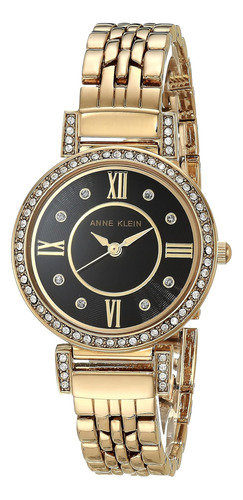 Reloj De Pulsera Con Detalles De Cristal Premium Para Mujer 