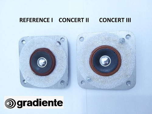 Par De Tweeters Gradiente Reference 1 Concert 2 Concert 3