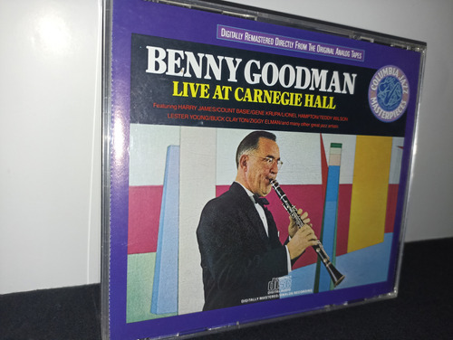 Cd Benny Goodman / Live At Carnegie Hall