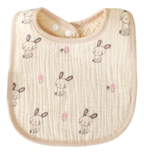 Babero En Forma De W Para Niños Y Niñas, A La Moda, Color Li