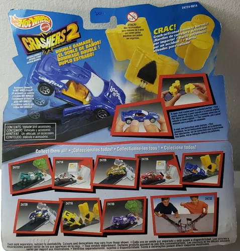 HOT WHEELS - Crashers 2 - Double Damage - Crash & Smash - 1999