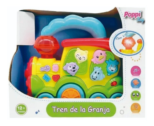 Tren De La Granja Interactivo Bebes Juguete Didactico 6747