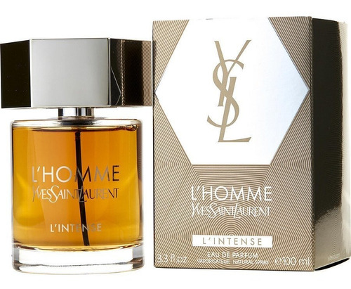 Perfume para hombre L'homme Intense de Yve Saint Laurent, 100 ml, Edp