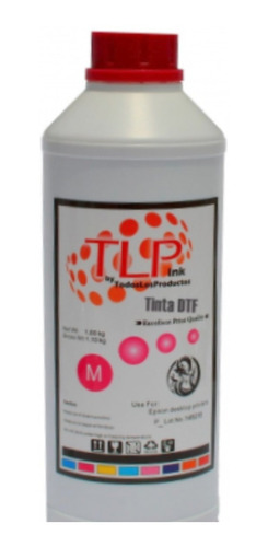 Imagen 9 de 10 de Tinta Dtf Marca Tlp Impr Dtf Recirculación Juego Cmykw 100ml