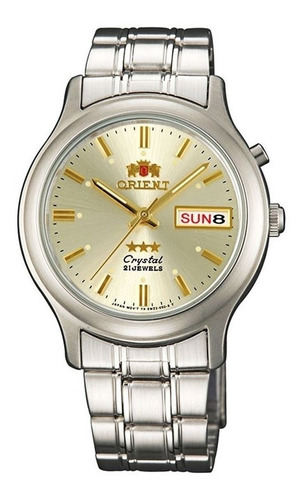 Imagen 1 de 10 de Reloj Orient Automatico 3 Star Clasico 21 Jewels Fem0201zc