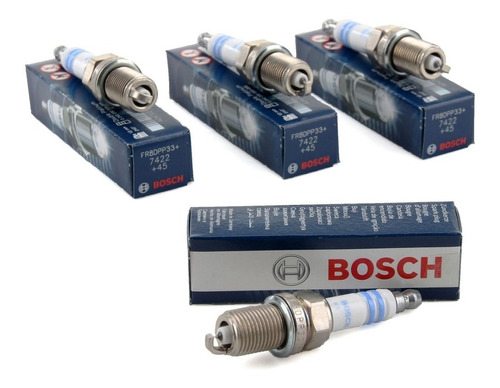 Kit 4 Bujias Bosch Doble Platino Suzuki Grand Vitara Ii 2.0