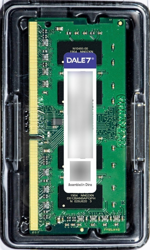 Memória Dale7 Ddr4 8gb 2400 Mhz Notebook 1.2v Kit C/30