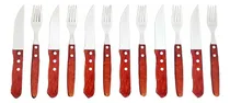 Comprar Kit Conjunto Faqueiro Churrasco  Cu002F 12 Peças Faca Garfo Inox