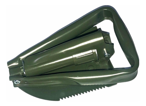 Pala Plegable Pico Sierra Para Camping Con Estuche Barril
