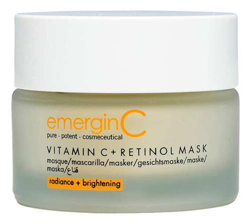 Emerginc Mascarilla De Vitamina C + Retinol, Mascarilla Exfo