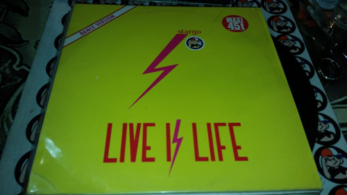 Stargo Live Is Life (dance Version) Vinilo Maxi France 1985