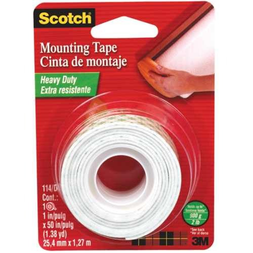 Cinta Adhesiva Montaje Fuerte Exterior Doble Cara Scotch 3m