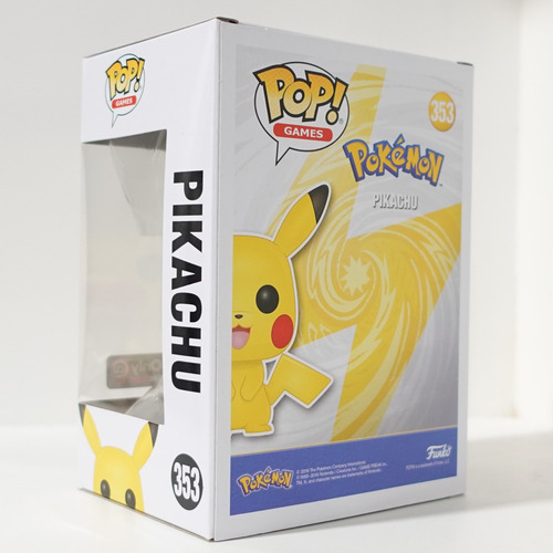 Funko Pop! Games Pokemon - Pikachu 353 Flocked Gamestop (Usado)