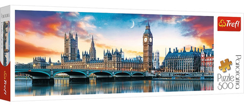 Rompecabezas Trefl Big Ben Y Palacio De Westminster Londres 500 Piezas 14+