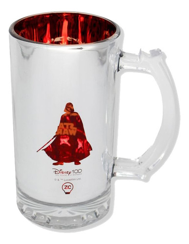 Caneca Chopp Eletrostática Star Wars | Império | Metalizada