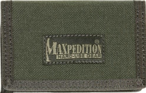 Maxpedition Billetera Verde Follaje 4.5 (l)x 0.5 (w) X 3 (h)